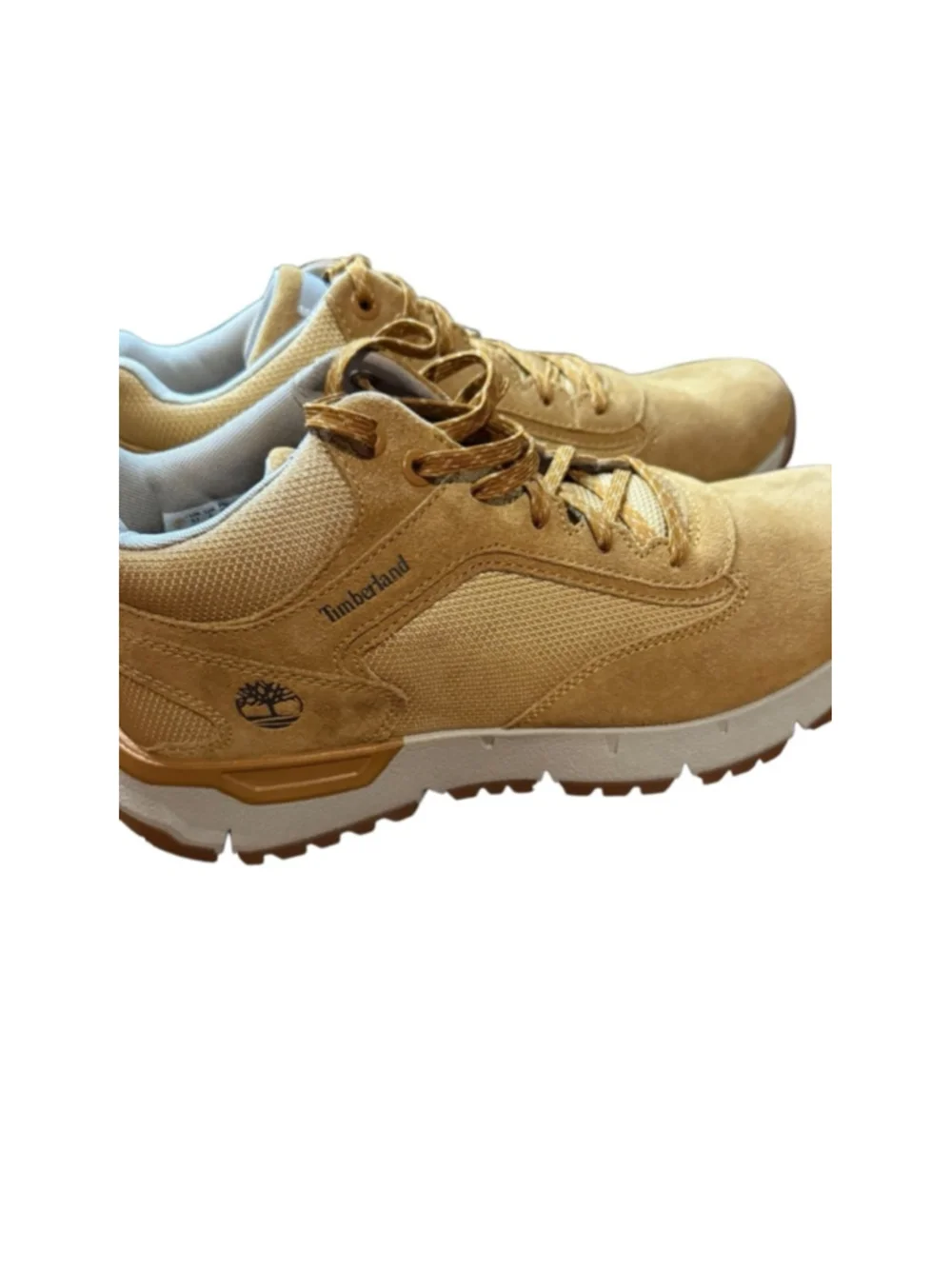 Men's Timberland Voyager Park Mid Lace Sneaker Wheat Size 7